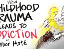 how childhood trauma leads to